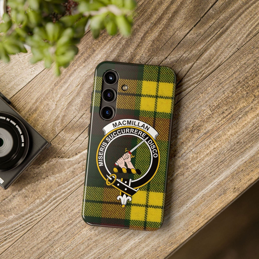 MacMillan Clan Scottish Tartan Cell Phone Case - Celtic Ancestry Gifts