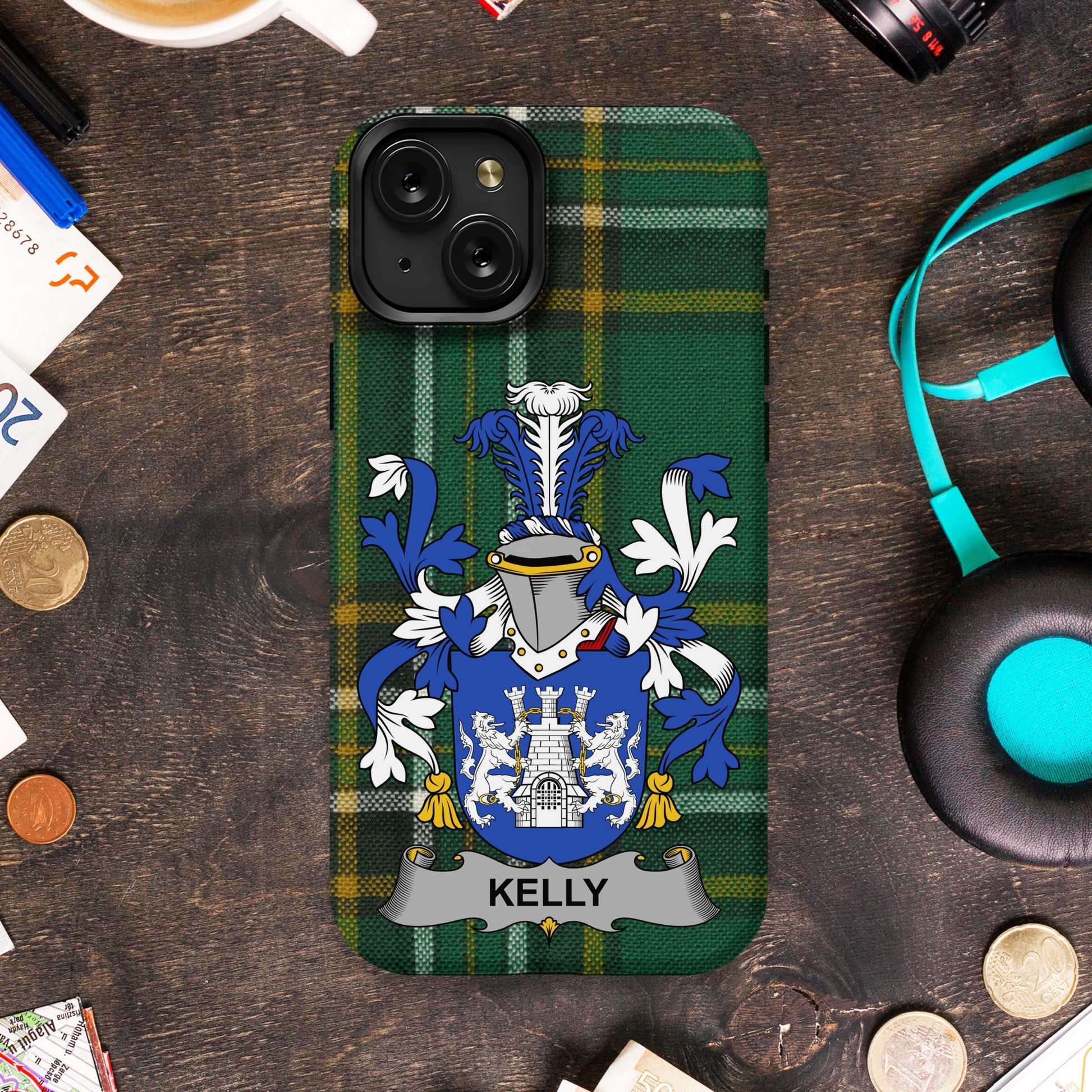 Personalized Heraldic Crest Phone Case product
