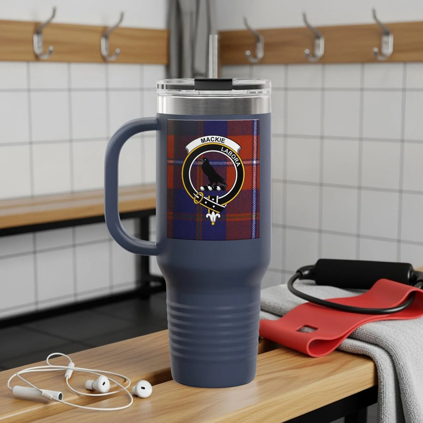 Large Capacity Insulated Mug with Handle product type
