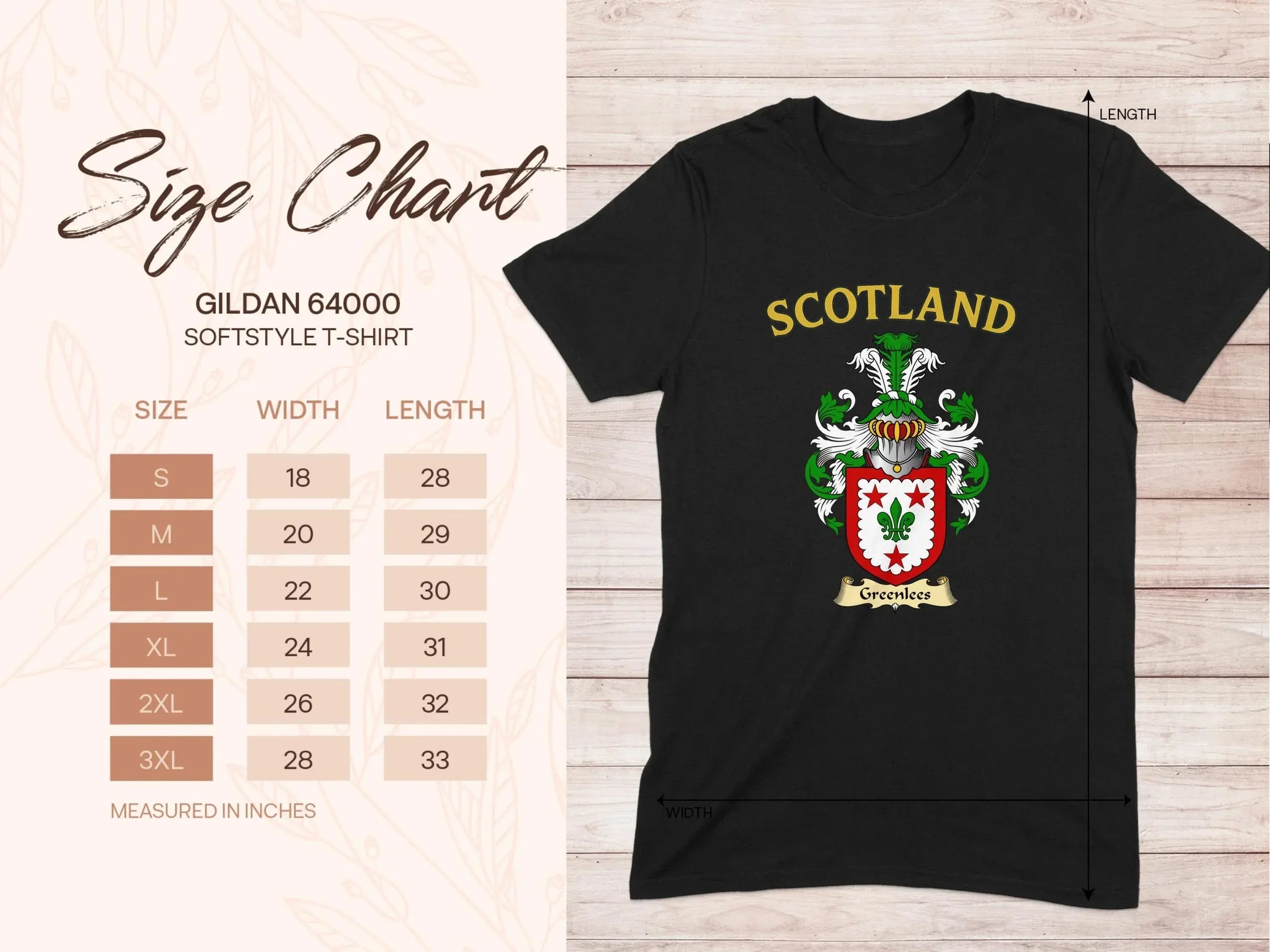 Scotland Crest Graphic Unisex Softstyle T-Shirt product