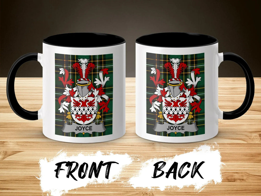 Joyce Irish National Tartan ceramic accent mug