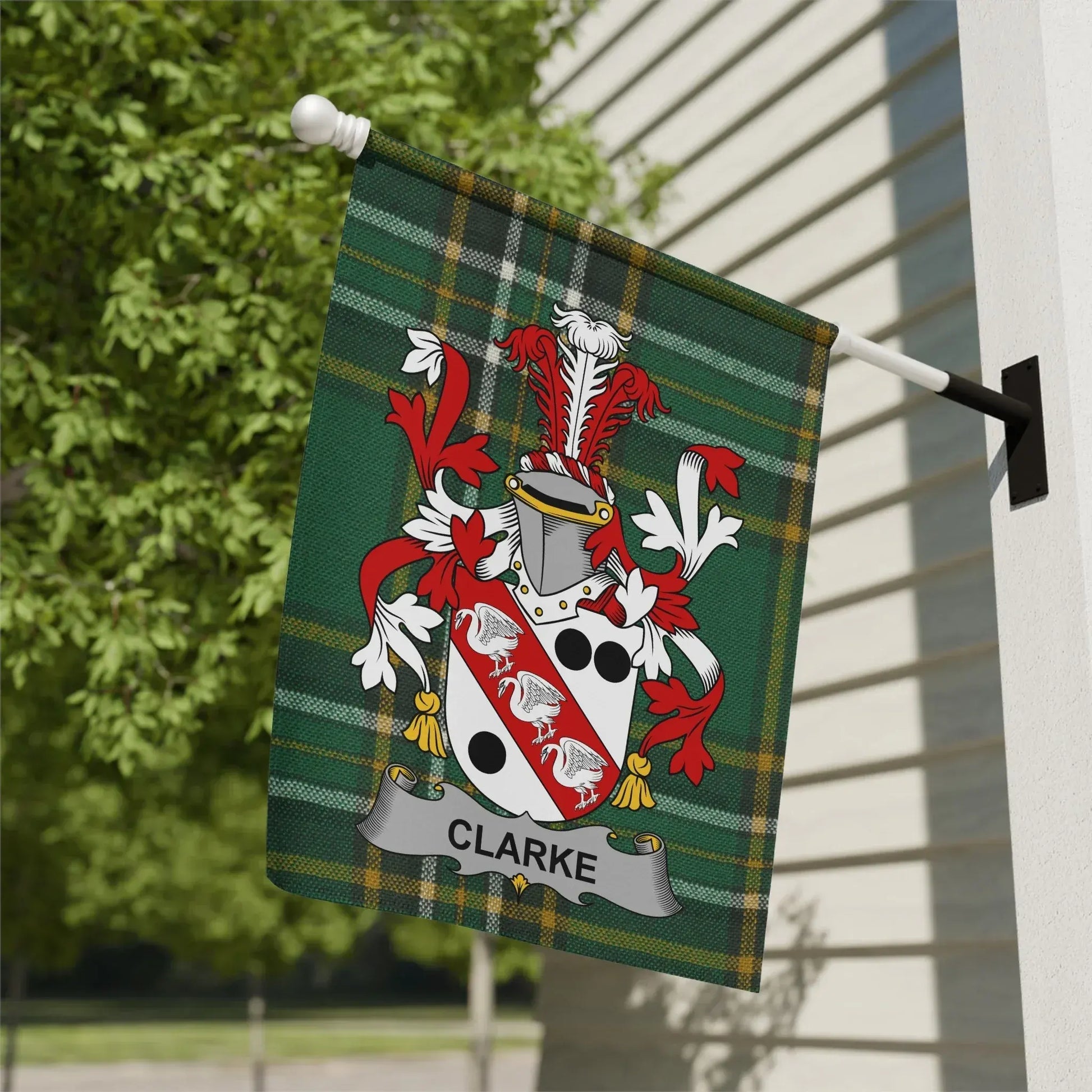 Personalized Family Crest Flag Outdoor Decor product