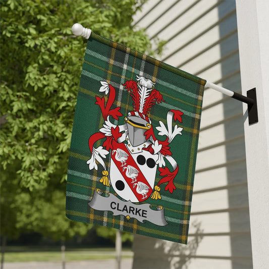 Personalized Family Crest Flag Outdoor Decor product