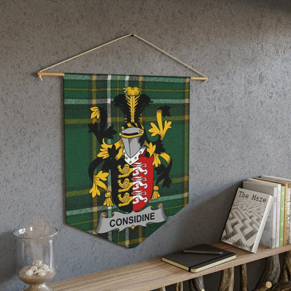 Considine Family Crest Plaid Tapestry Wall Art product type