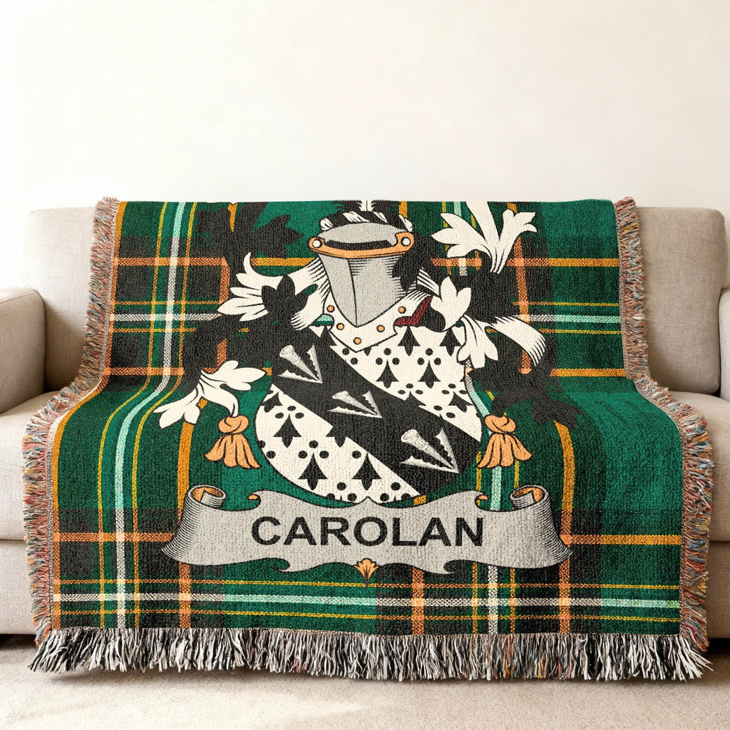 Carolan Crest Plaid Green Black Orange product type