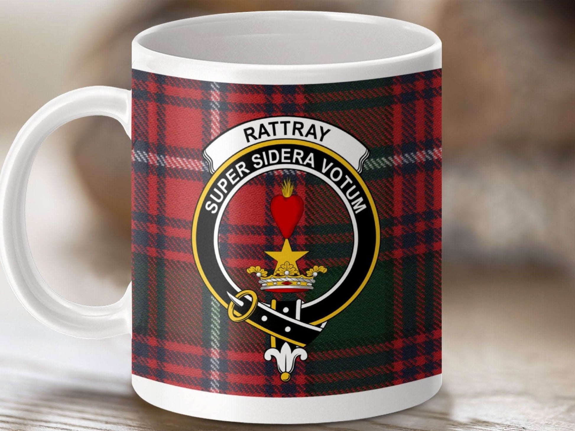 Rattray Super Sidera Votum Mug Clan Crest product type