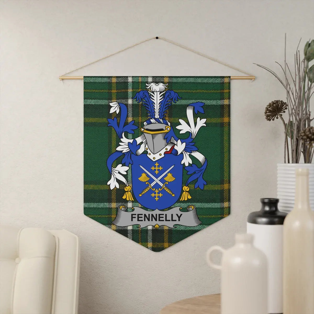 Family Crest Wall Hanging Home Decor Product
