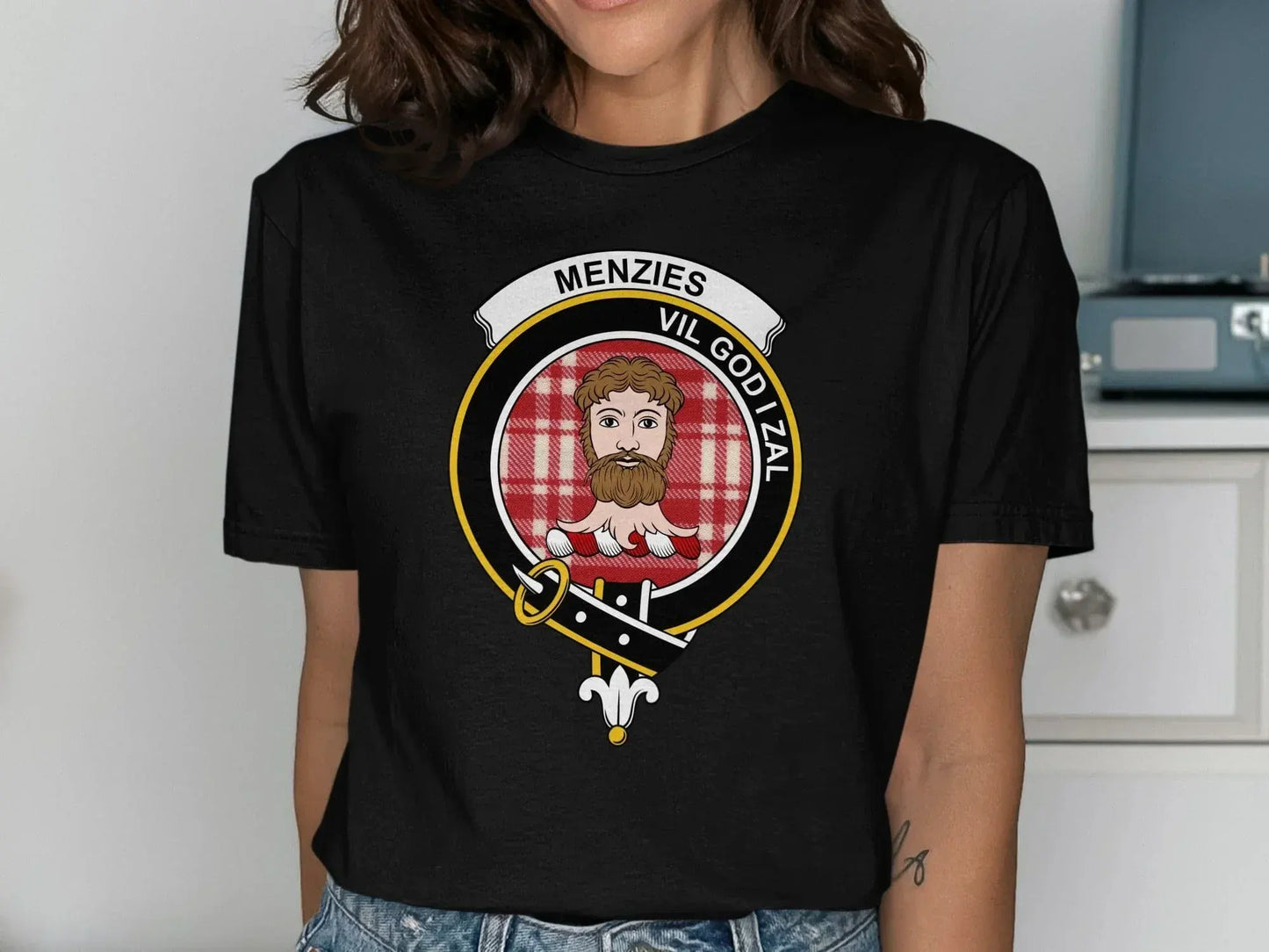 Menzies Vil God I Zal Graphic Tee Shirt product type