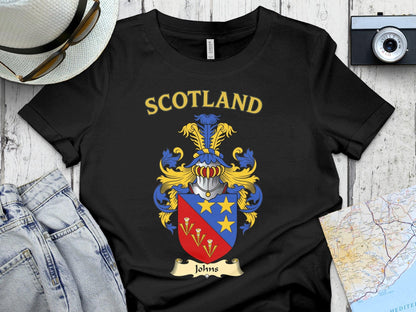 Scotland Heritage Family Crest Tee Shirt product