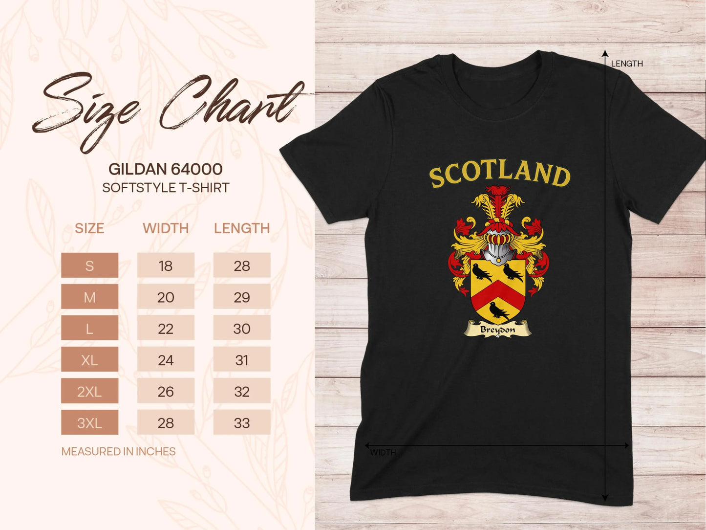 Scotland Crest Graphic Softstyle T-Shirt product