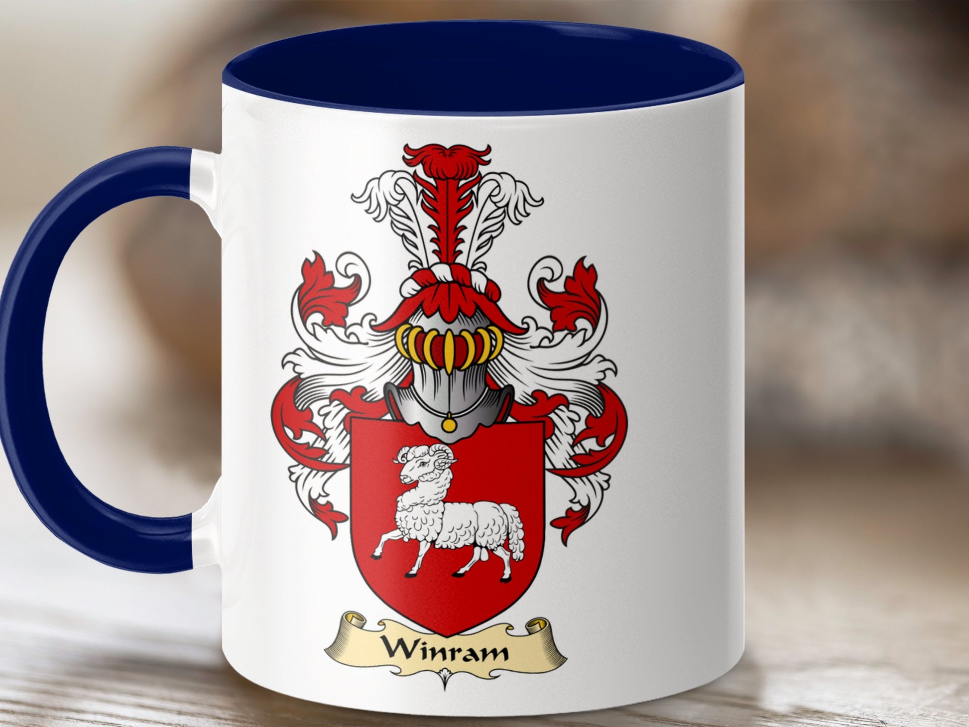 Winram Clan Scottish Coat of Arms Mug - Living Stone Gifts