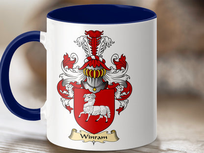 Winram Clan Scottish Coat of Arms Mug - Living Stone Gifts