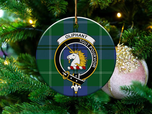 Oliphant Tout Pouvoir Plaid Christmas Ornament product type