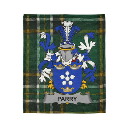 Parry Family Crest Tartan Blanket product