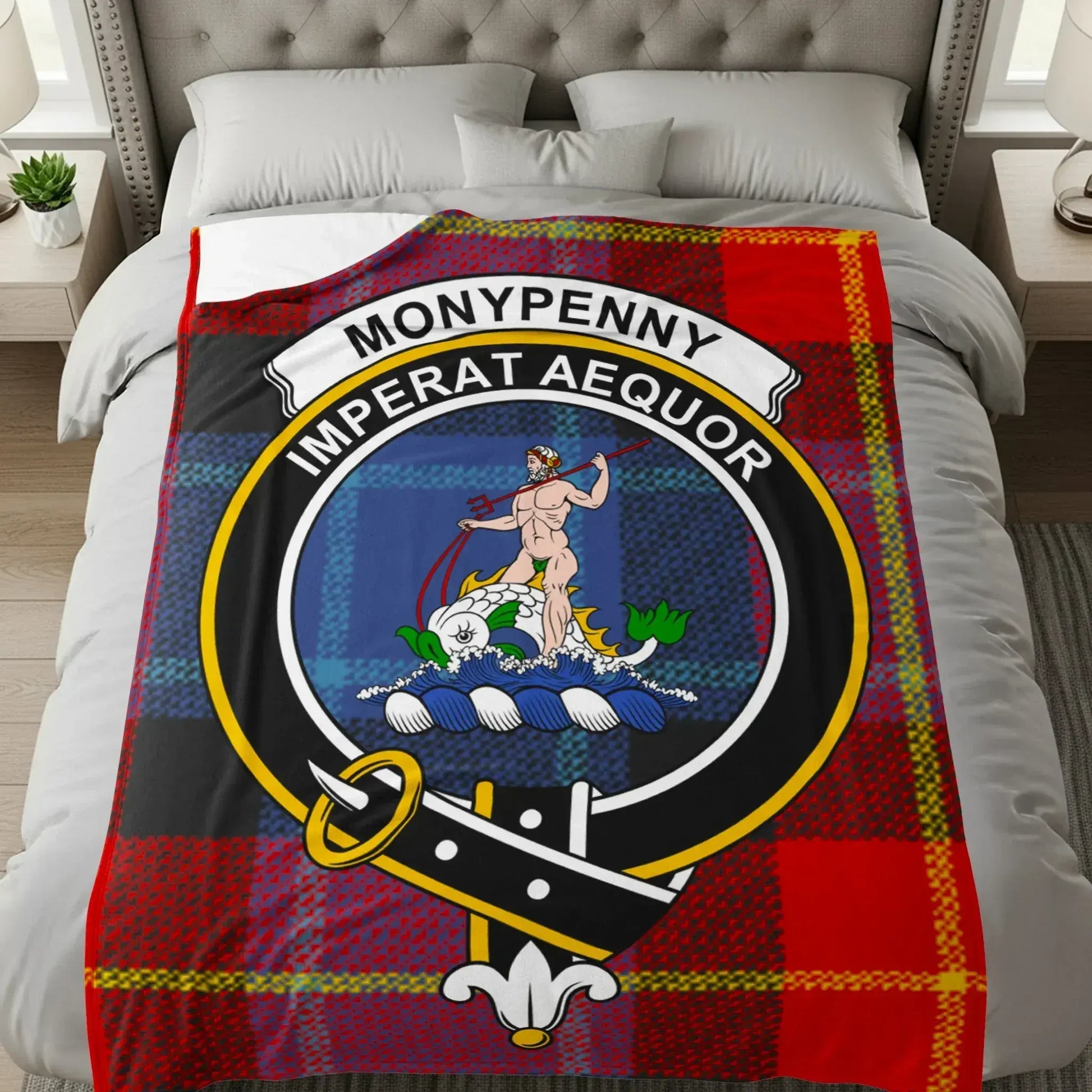 Moneypenny Imperat Aequor Design Printed Blanket product