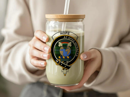 Hope At Spes Infracta Wooden Lid Glass Cup product