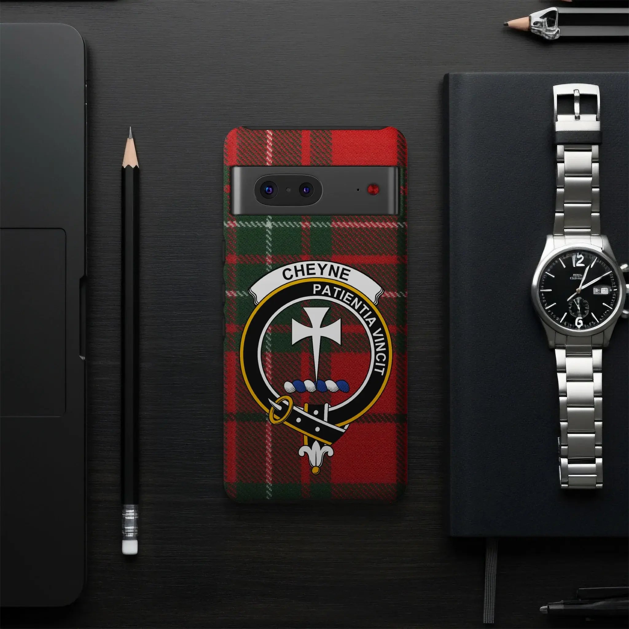 Cheyne Patientia Vincit Tartan Smartphone Case