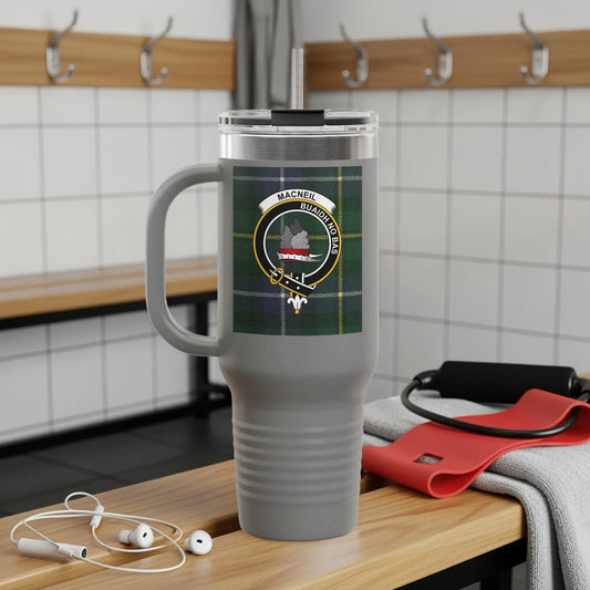 Macneil of Barra Crest Tartan Insulated Mug product type