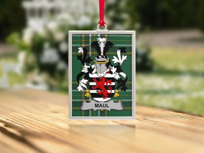 Heraldic Family Crest Personalized Rectangular product