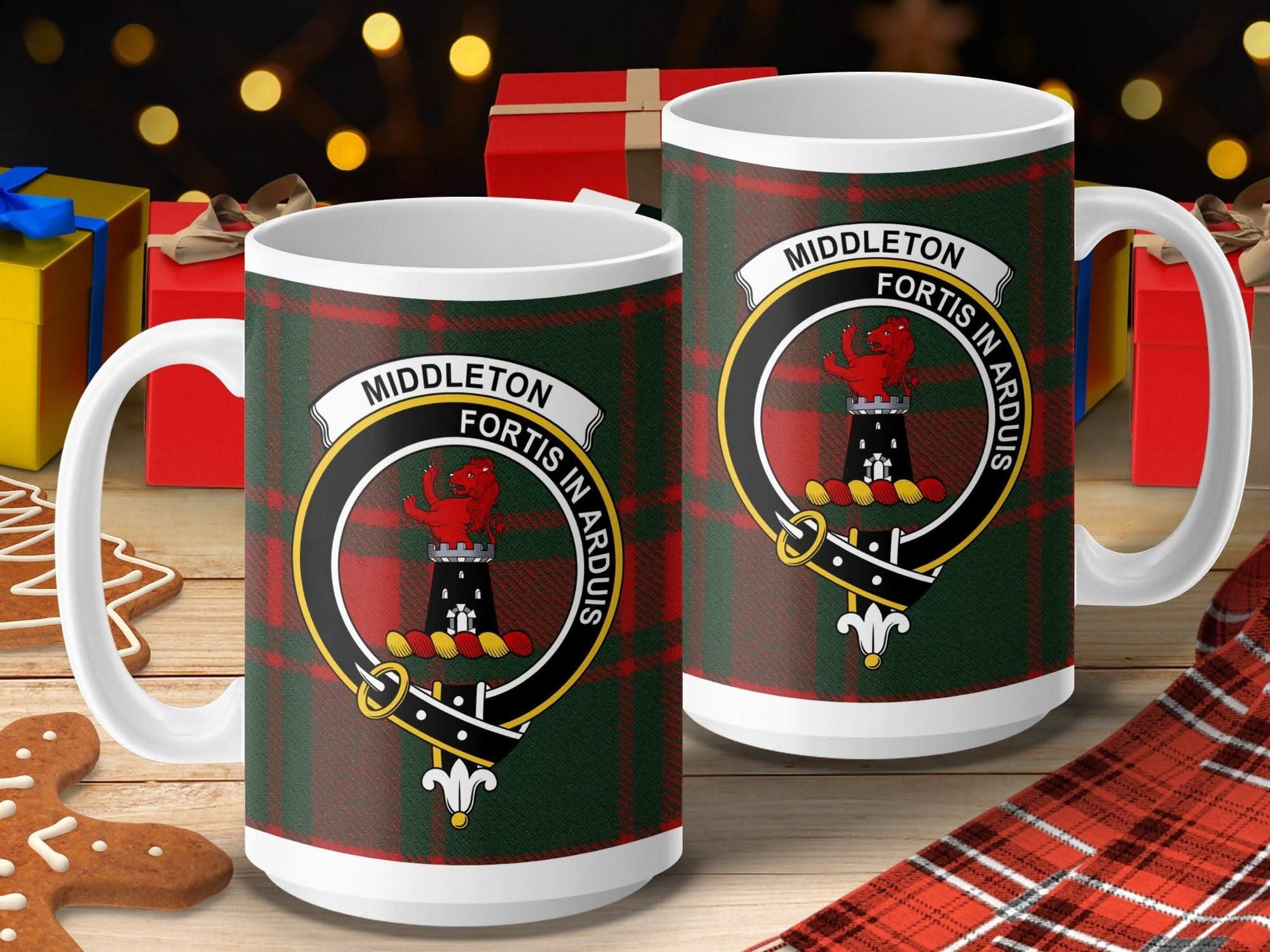 Middleton Fortis In Arduis Crest Coffee Mug product