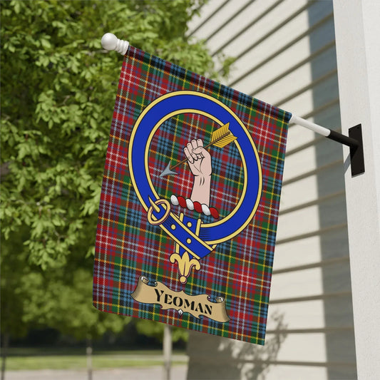 Yeoman Crest Hand with Arrow Clan Tartan Flag product