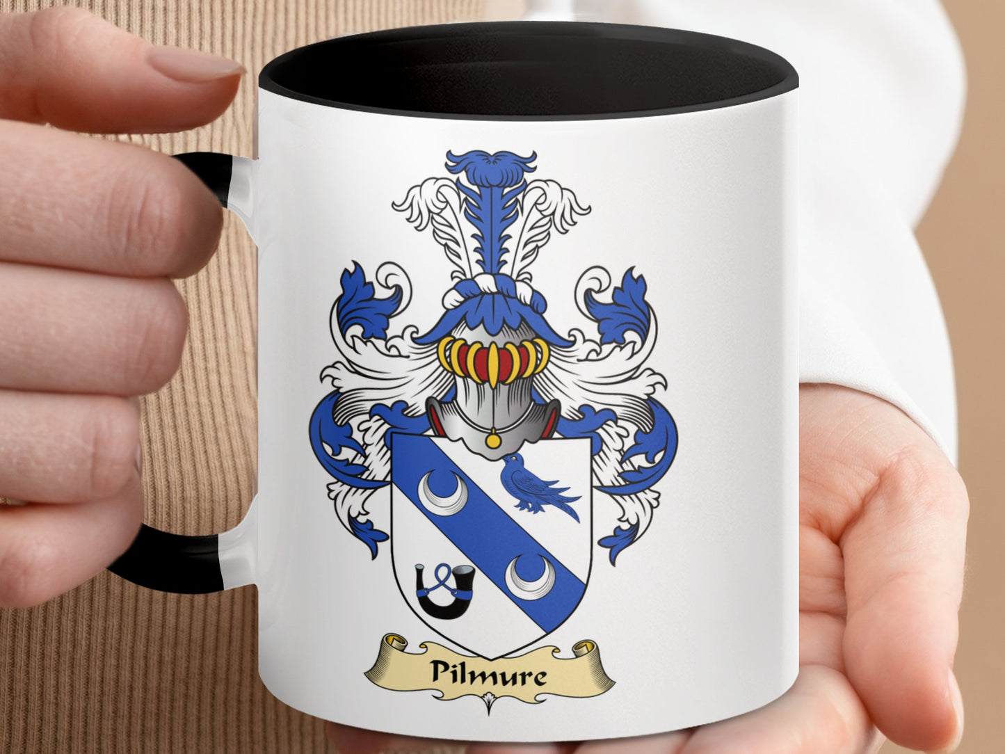 Pilmure Scottish Coat of Arms Mug - Living Stone Gifts