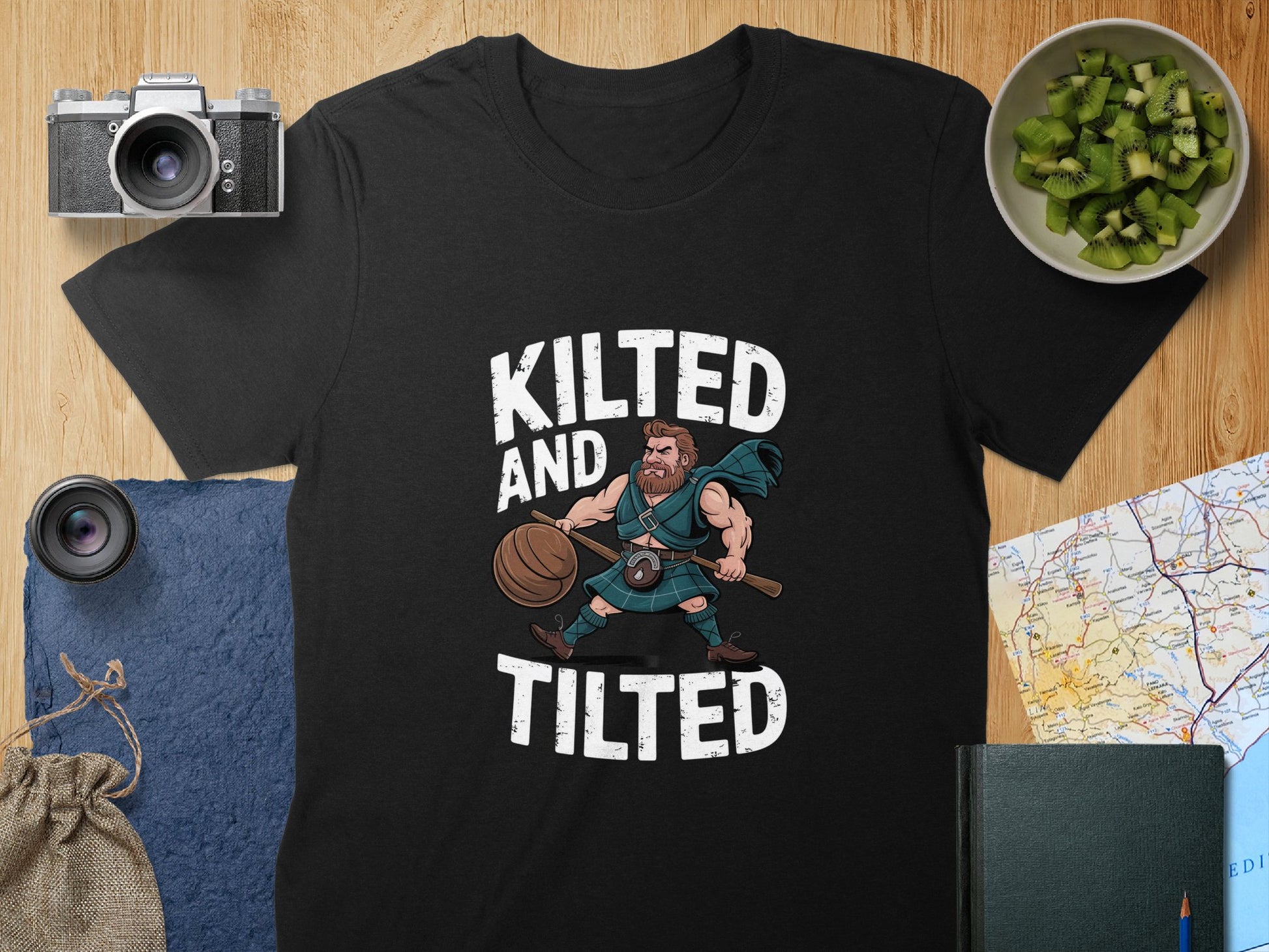 Kilted and Tilted Graphic T-Shirt product type