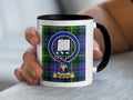 Custom Warner Tartan Pattern Printed Coffee Mug