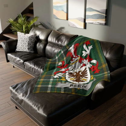 Cozy Reidy Family Crest Blanket Perfect Gift Product