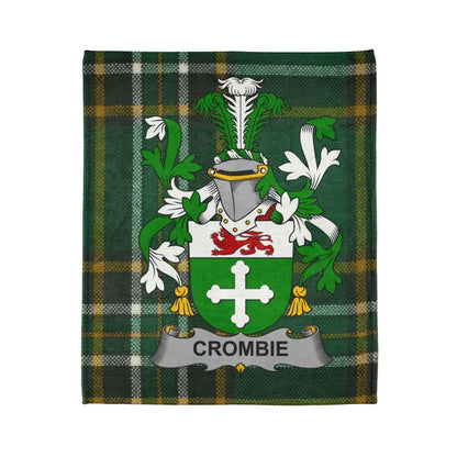 Crombie Family Crest Tartan Blanket product