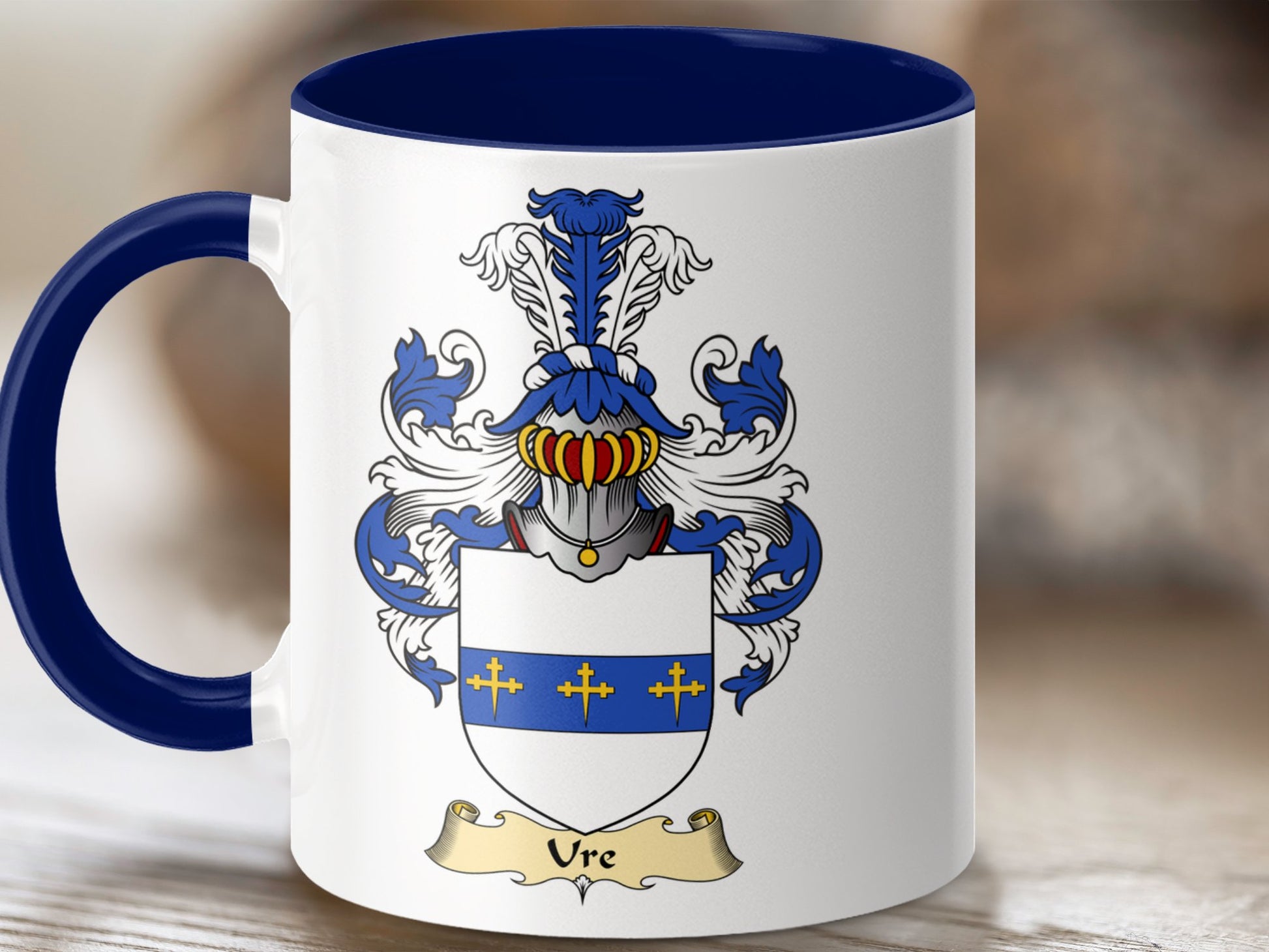 Clan Vre Scottish Coat of Arms Mug - Living Stone Gifts