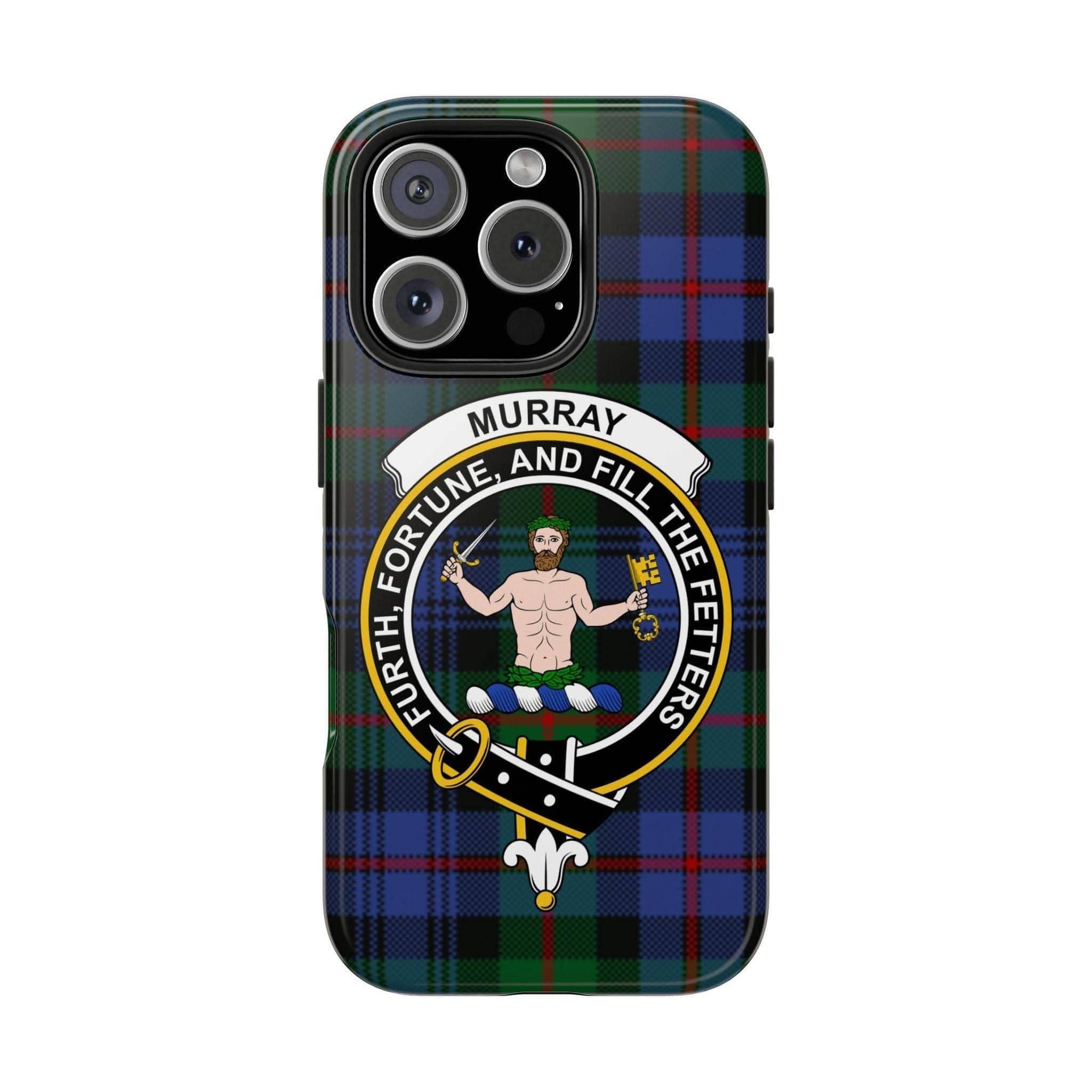 Murray Clan Scottish Tartan Cell Phone Case - Celtic Ancestry Gifts