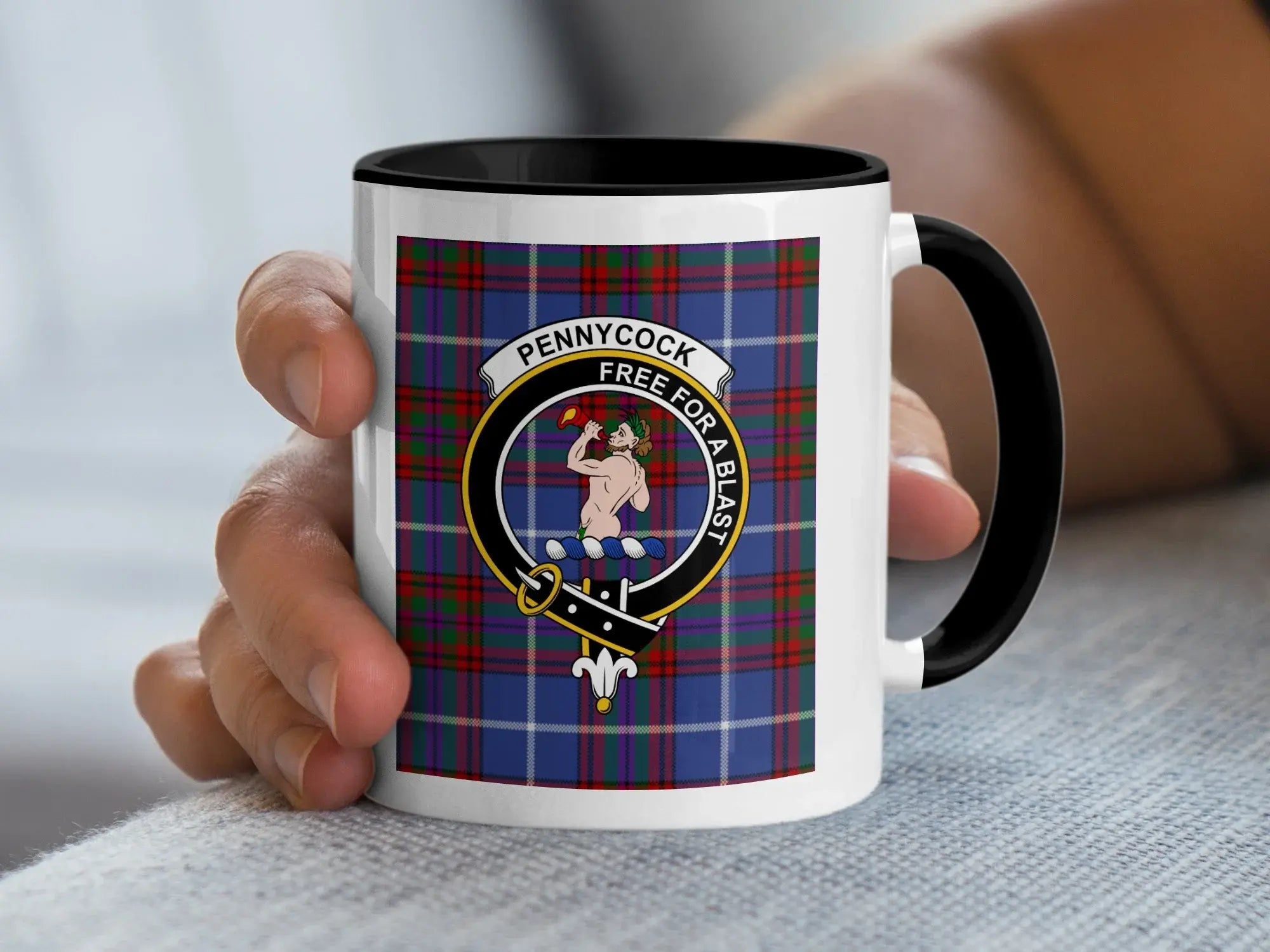 Pennycock Free For A Blast Clan Crest Mug Product