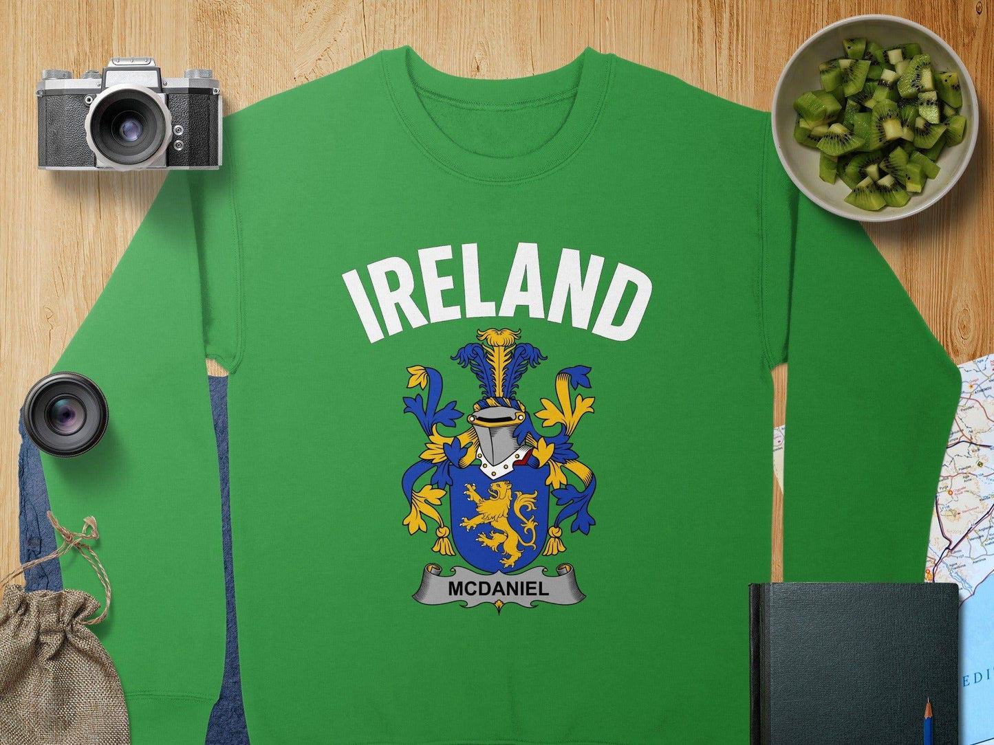 Ireland McDaniel Family Crest Sweatshirt product