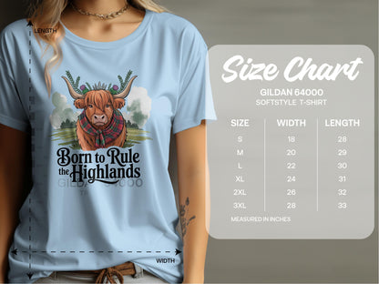 Born to Rule the Highlands T-Shirt product