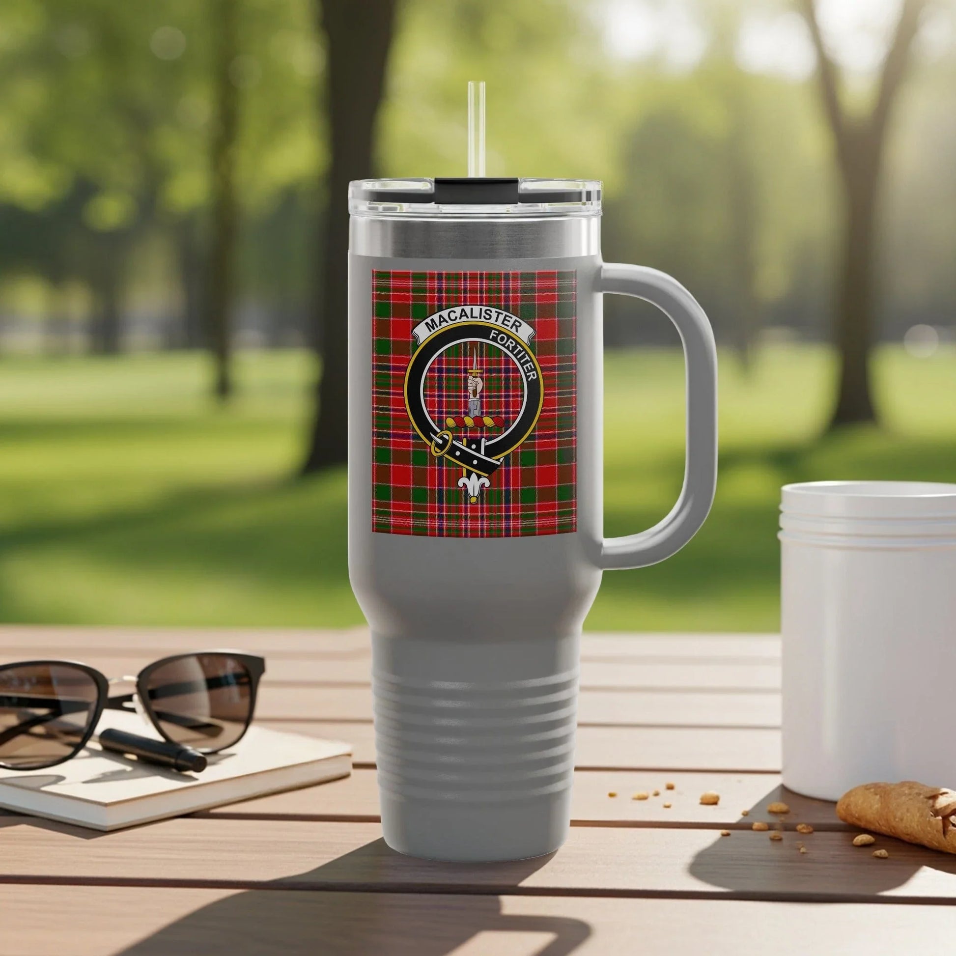 MacAlister Tartan Plaid Design Travel Mug product
