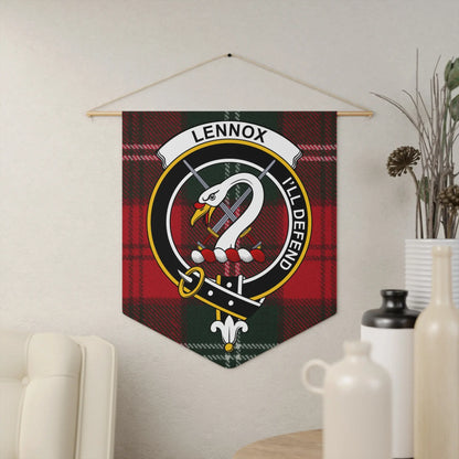 Lennox I'll Defend Tartan Plaid Hanging Wall Banner product
