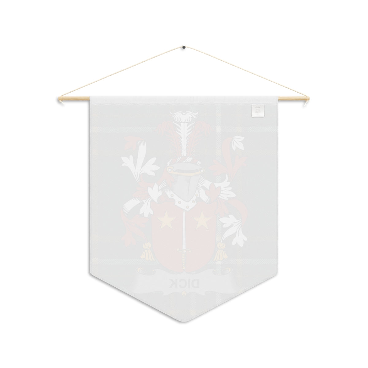 Custom Family Crest Wall Banner Art product type