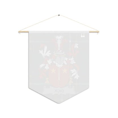 Custom Family Crest Wall Banner Art product type