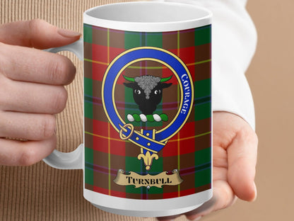 Courage Turnbull Tartan Design Coffee Mug product