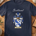 Archibald Scottish family shield T-shirt in Navy