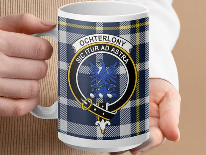 Personalized Ochterlony Clan Crest Tartan Mug product