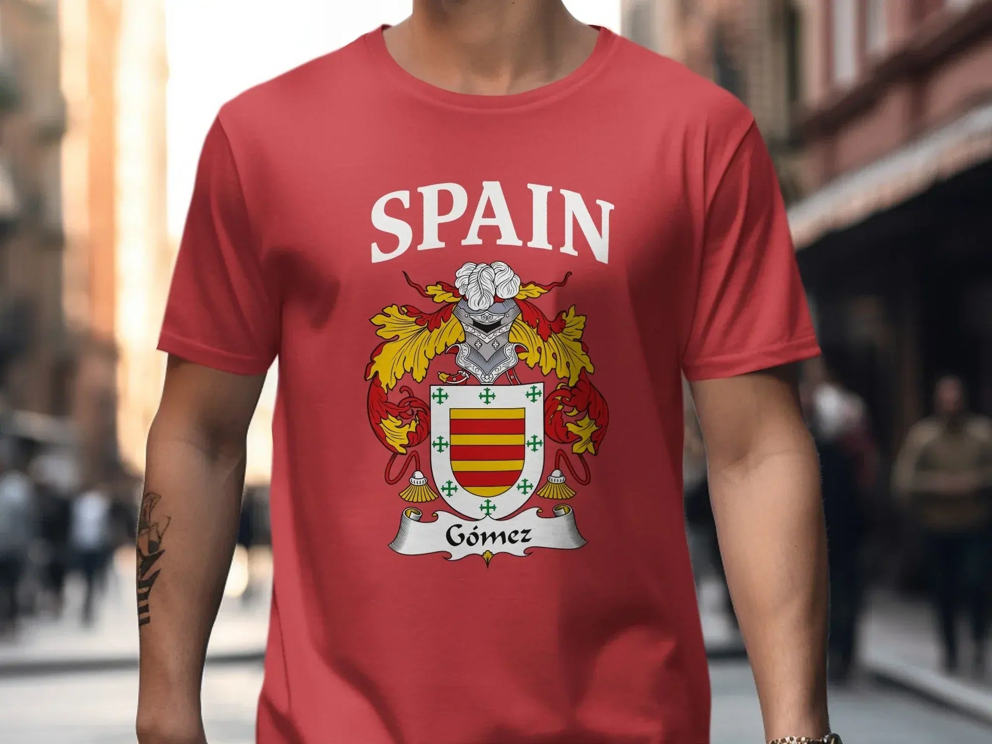 Spain Gómez Family Crest T-Shirt product