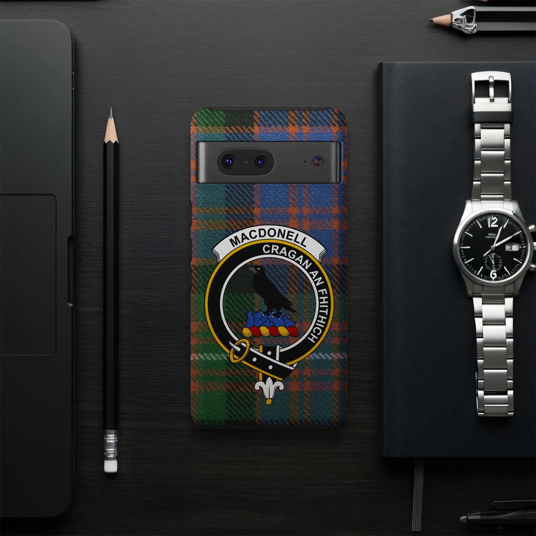 Macdonell Cragan An Fhithich Tartan Pattern Phone Case