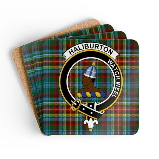 Haliburton Watch Week Plaid Design Coaster product