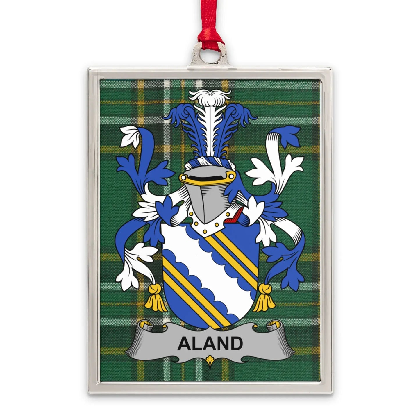 Aland Coat of Arms Display Plaque Ornament product