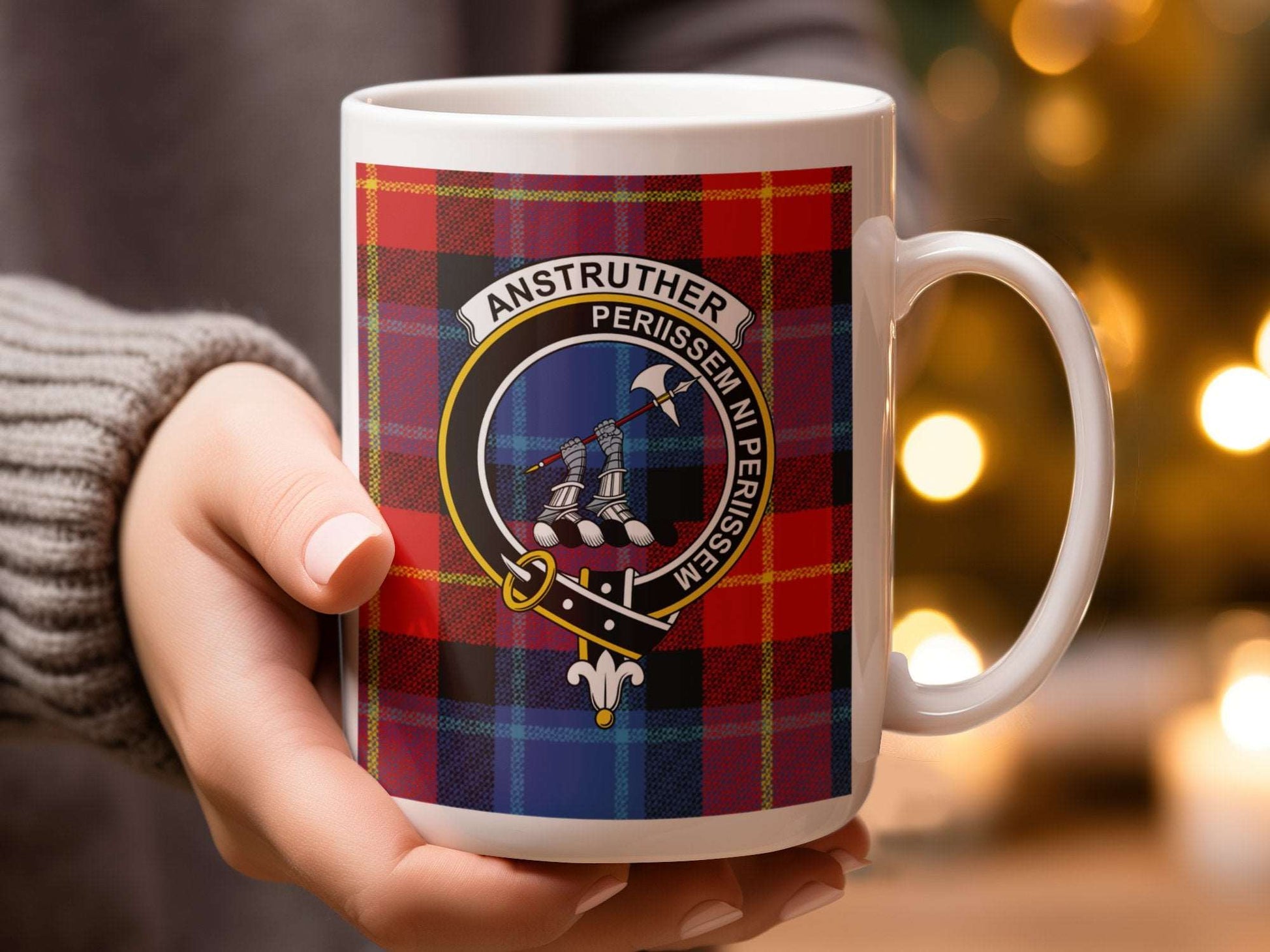 Anstruther Periissem Ni Periissem Emblem Mug - Living Stone Gifts