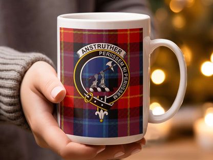 Anstruther Periissem Ni Periissem Emblem Mug - Living Stone Gifts