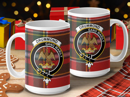 Drummond Gang Warily Tartan Clan Crest Mug product type