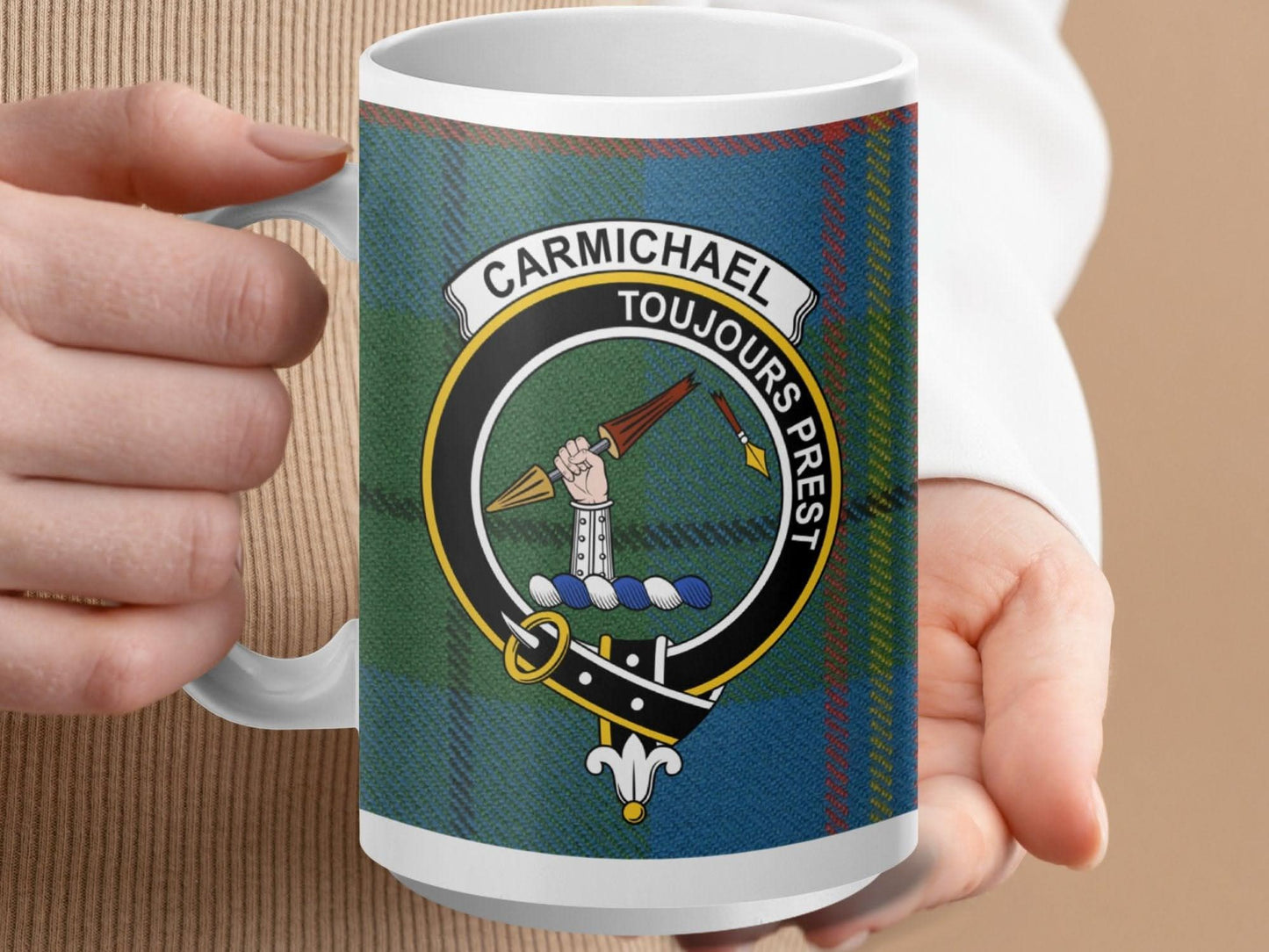 Carmichael Toujours Prest Printed Ceramic Mug product